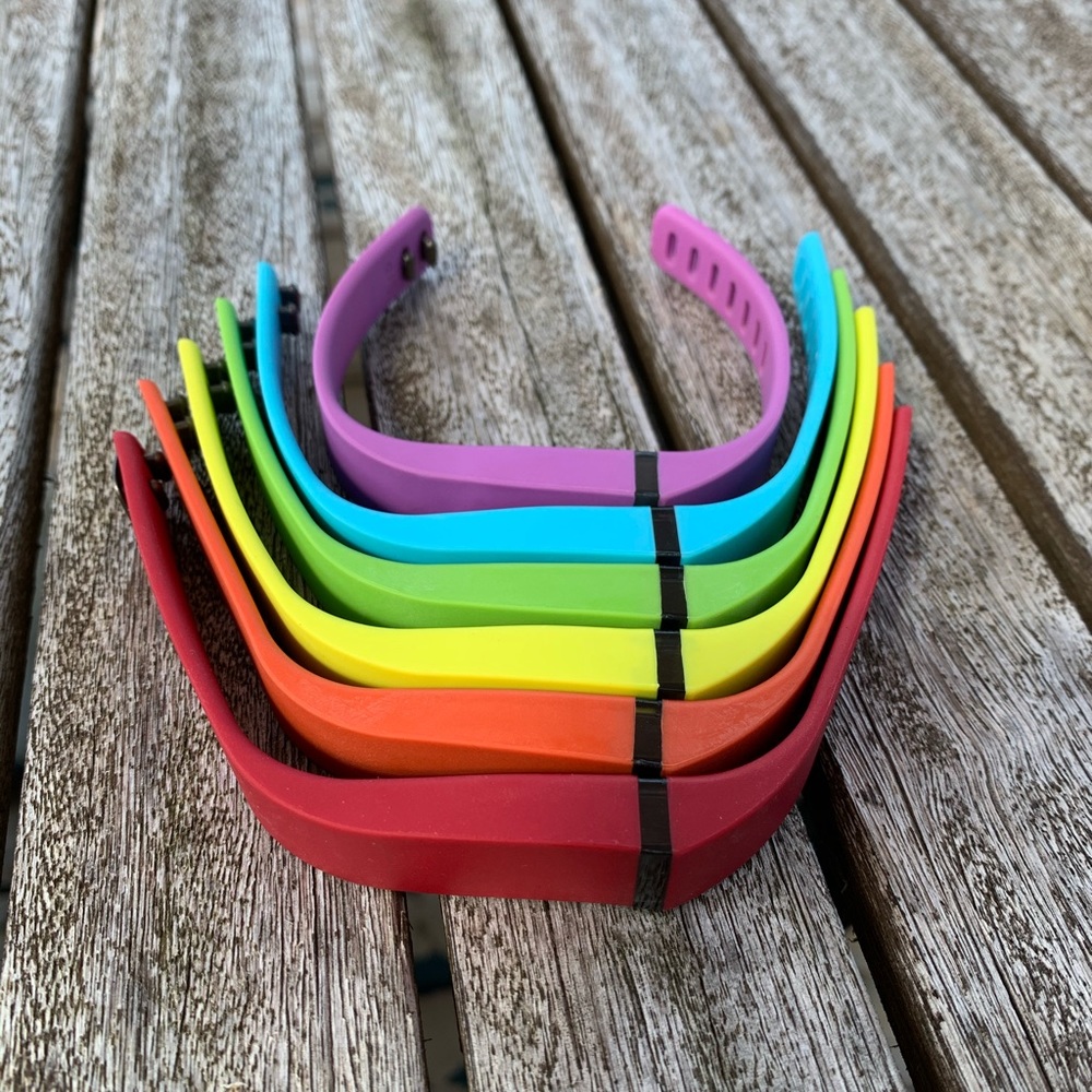 Set of 6 Fitbit flex bands